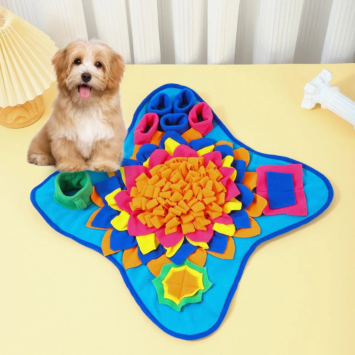 🐶 Tapis de fouille interactif pour chien