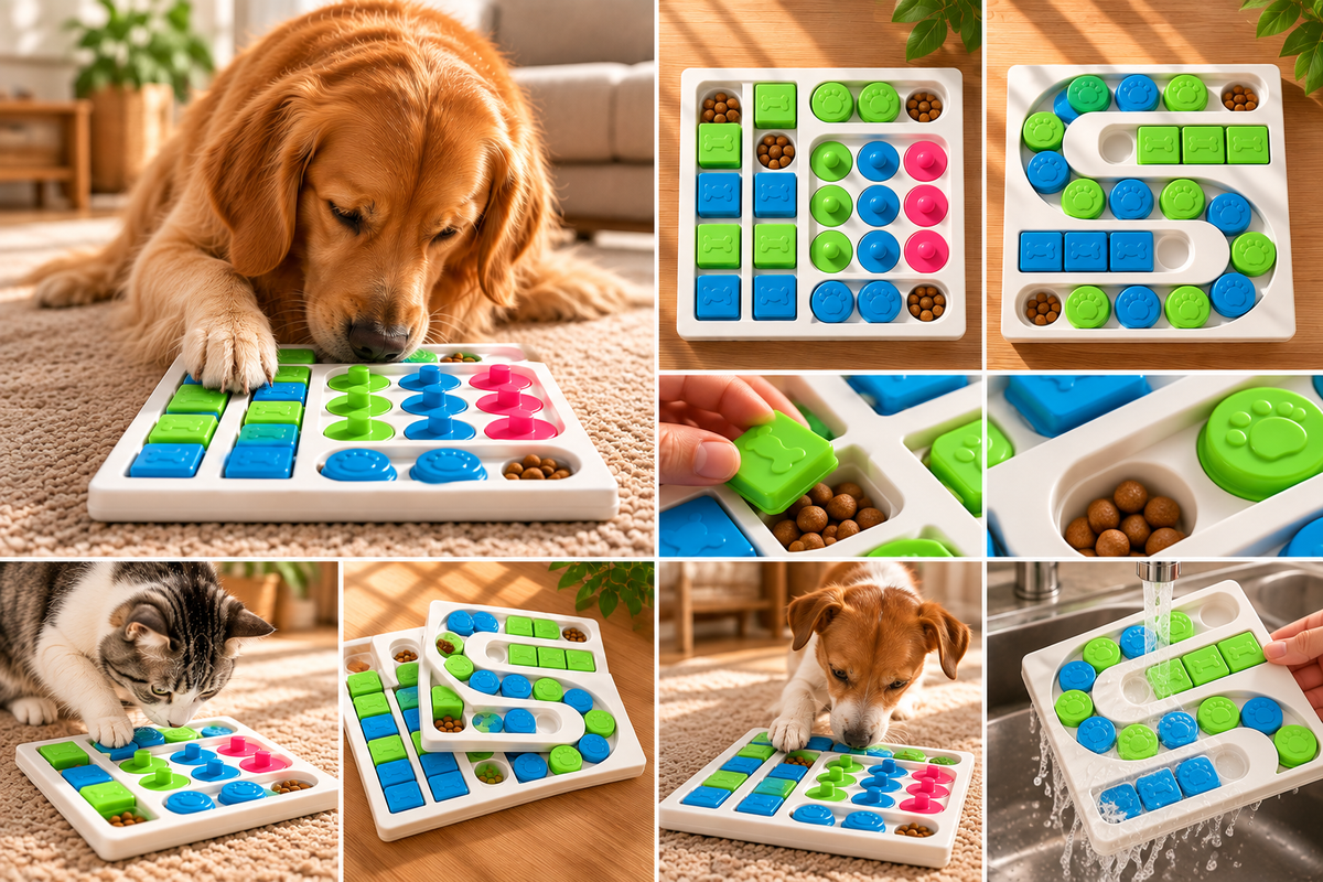 🐶 Jeu d’intelligence interactif pour chien & chat