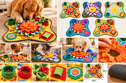 🐶 Tapis de fouille interactif pour chien