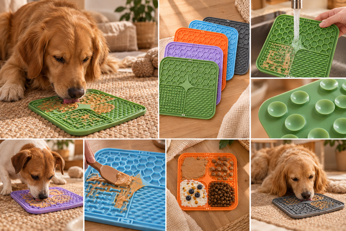 🐶 Tapis de Léchage PETILO™ — Slow Feed & Enrichissement