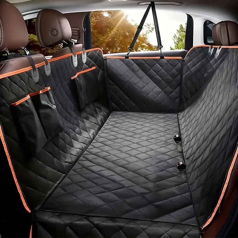 Housse de Protection Voiture pour Chien – Hamac 600D Imperméable, Anti-Poils & Anti-Rayures